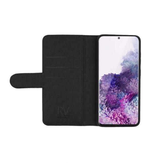 Bild von Samsung S20 Geldbörsenhülle mit extra Kartenfächern von Rvelon - Schwarz