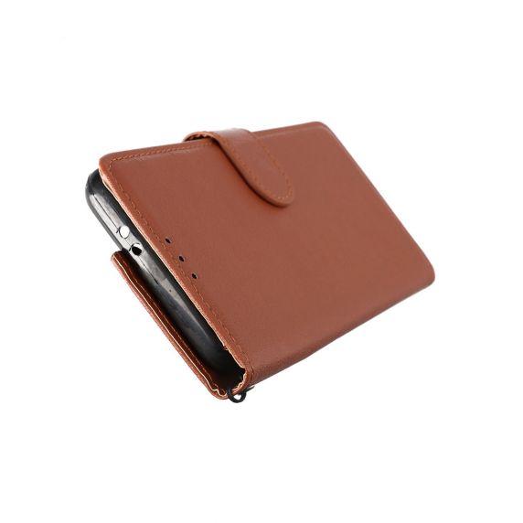 Bild von Samsung Galaxy S21 Brieftaschenhülle mit Ständer - Braun