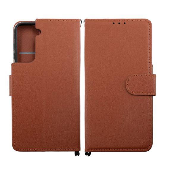 Bild von Samsung Galaxy S21 Brieftaschenhülle mit Ständer - Braun