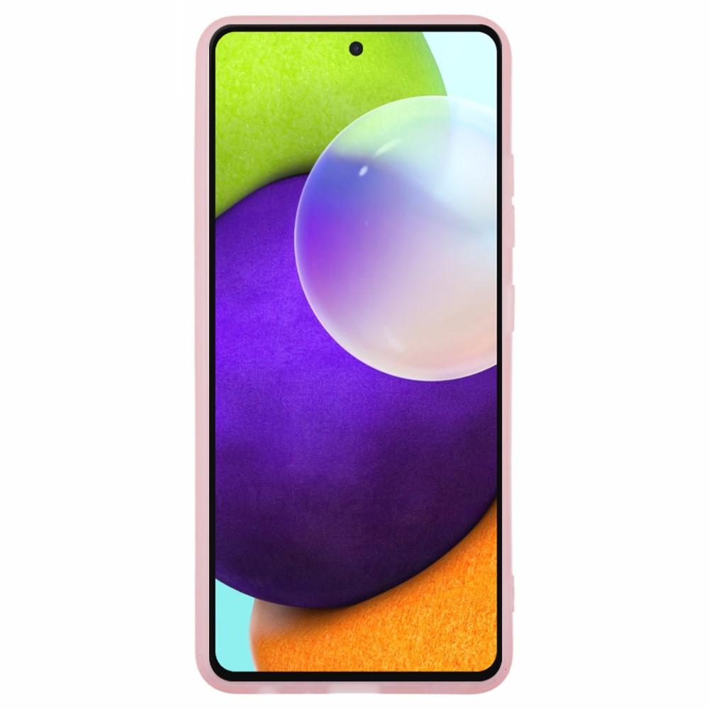 Kuva:  Samsung Galaxy A52s 5G / A52 5G suojus - läpinäkyvä pinkki