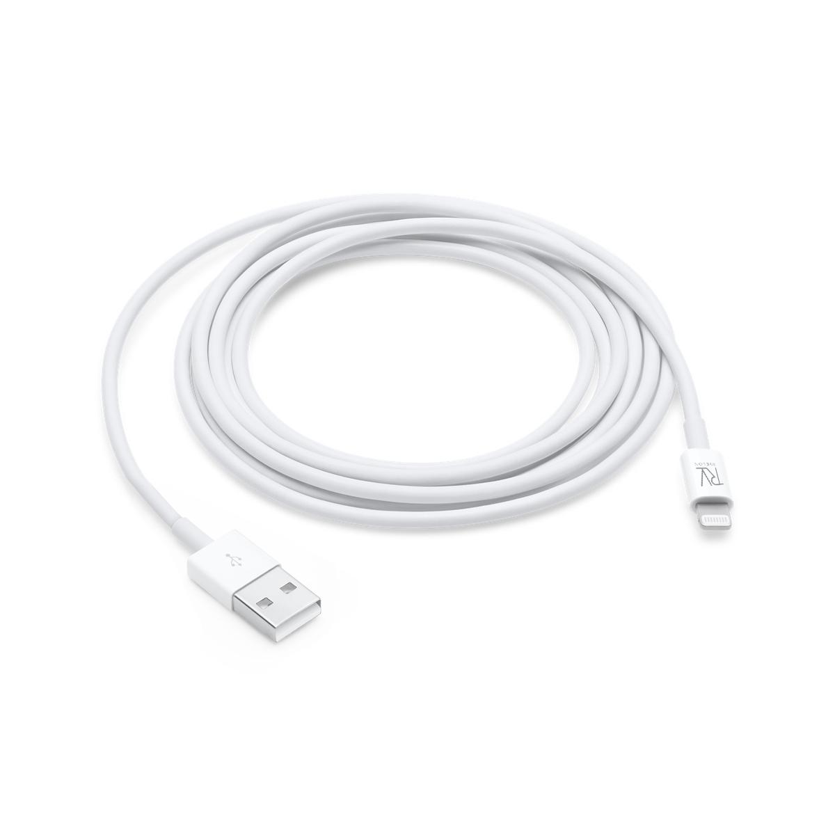Afbeelding van Rvelon USB-A naar Lightning Kabel 2m